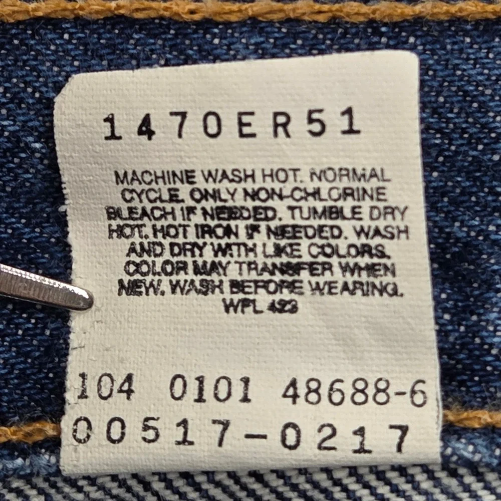 Vintage Y2K Levis‎ 517 Bootcut Jeans Dark Wash Blue Denim Cowboy Y2K Mens 36x34